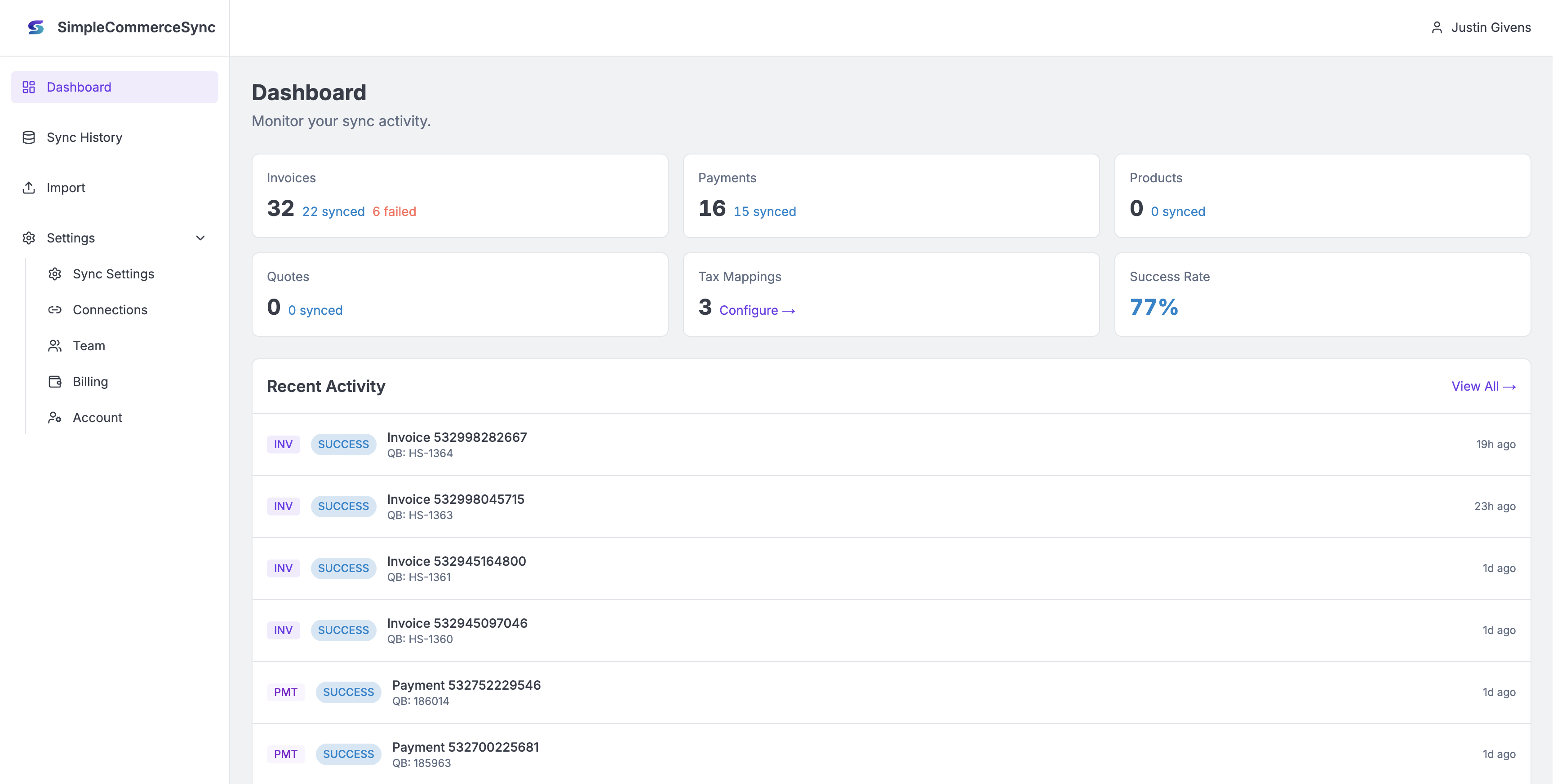 simplecommercesync-dashboard